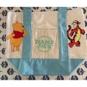 Disney Winnie and Tigger Custom Made Trader Joes Mini Tote One of a Kind